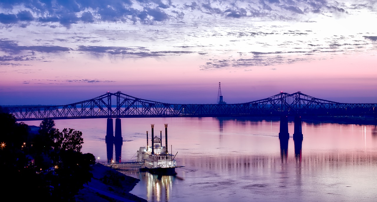 Cool image of the Mississippi